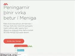 Sites similar to meniga.is