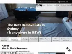 Sites similar to meninblackremovals.com.au