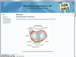 Sites similar to meniskus-operation.de