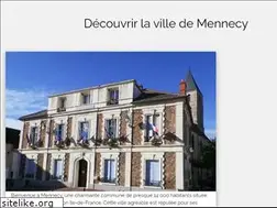 Sites similar to mennecy-et-son-histoire.com