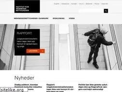 Sites similar to menneskeret.dk