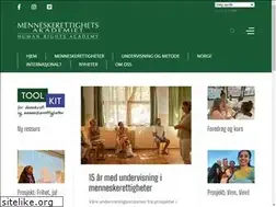 Sites similar to menneskerettighetsakademiet.no