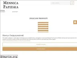 Sites similar to mennicapapieska.pl