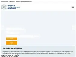 Sites similar to menntaseturlogreglu.is