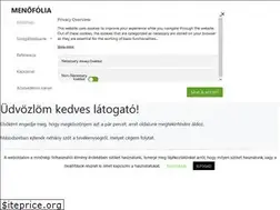 Sites similar to menofolia.hu