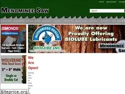 Sites similar to menomineesaw.com