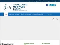 Sites similar to menopause.org.au