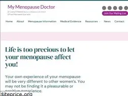 Sites similar to menopausedoctor.co.uk