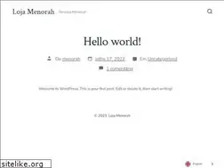 Sites similar to menorahnet.com.br