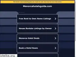 Sites similar to menorcahotelsguide.com