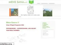 Sites similar to mens-sana-e-v.de