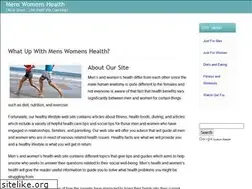 Sites similar to mens-womens-health.org