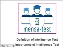 Sites similar to mensa-test.com