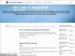 Sites similar to mensa.org.nz