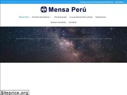 Sites similar to mensa.pe
