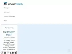 Sites similar to mensagemdeformatura.com