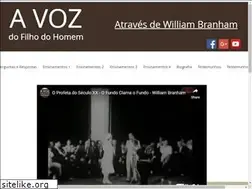 Sites similar to mensagemwilliambranham.com.br