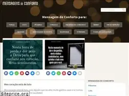 Sites similar to mensagensdeconforto.com.br