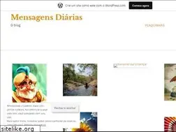 Sites similar to mensagensdiarias.wordpress.com