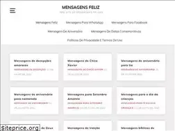 Sites similar to mensagensfeliz.com.br