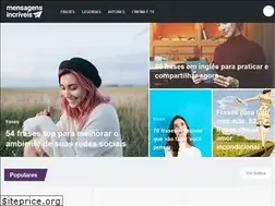 Sites similar to mensagensincriveis.com