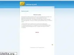 Sites similar to mensaiqtest.net