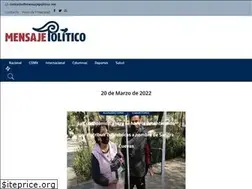 Sites similar to mensajepolitico.com