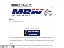 Sites similar to mensajeriamrw.com
