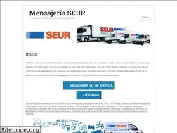 Sites similar to mensajeriaseur.com