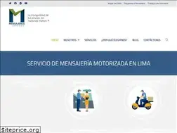 Sites similar to mensajerosexpresssac.com