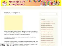 Sites similar to mensajesdecumpleanos.co