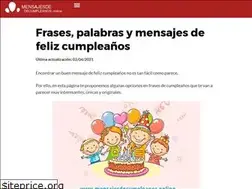 Sites similar to mensajesdecumpleanos.online