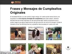 Sites similar to mensajesdecumpleanosweb.com