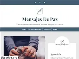 Sites similar to mensajesdepaz.com