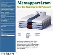 Sites similar to mensapparel.com
