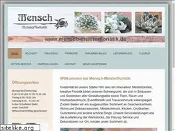 Sites similar to mensch-meisterfloristik.de