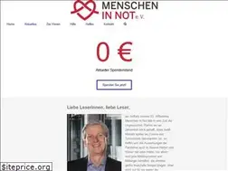 Sites similar to menschen-in-not.net