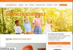 Sites similar to menschlichewelt.de