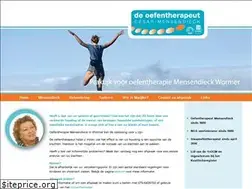 Sites similar to mensendieck-wormer.nl