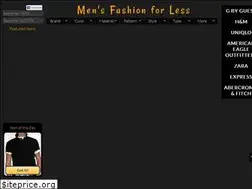 Sites similar to mensfashionforless.com