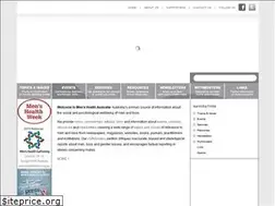Sites similar to menshealthaustralia.net