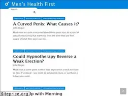 Sites similar to menshealthfirst.com