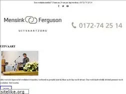 Sites similar to mensink-fergusonuitvaartzorg.nl
