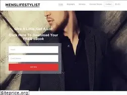 Sites similar to menslifestylist.com