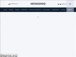 Sites similar to mensono.com