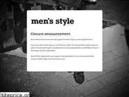 Sites similar to mensstyle.com.au