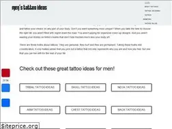 Sites similar to menstattooideas.net