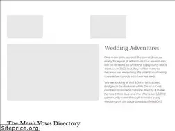 Sites similar to mensvows.com