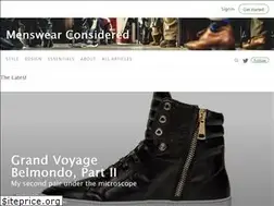 Sites similar to menswearconsidered.com