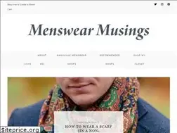 Sites similar to menswearmusings.com